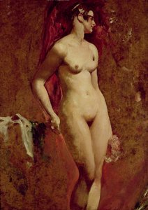 Femme nue debout